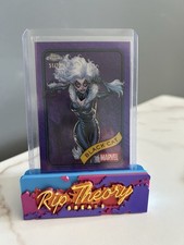 2025 Topps Chrome Marvel BLACK CAT Purple Shimmer Refractor /75 #106