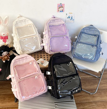 Ita Bag Japanese Style Transparent Large Capacity Backpack Fashion School Bags