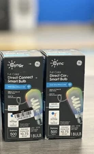 GE CYNC Smart LED Light Bulb, ST19 Edison Style, Room Decor Aesthetic