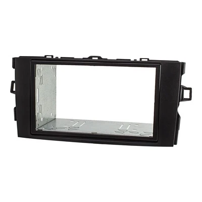 Kit de cache radio double DIN 2DIN convient au kit de montage Toyota Auris E1... - Photo 1/4