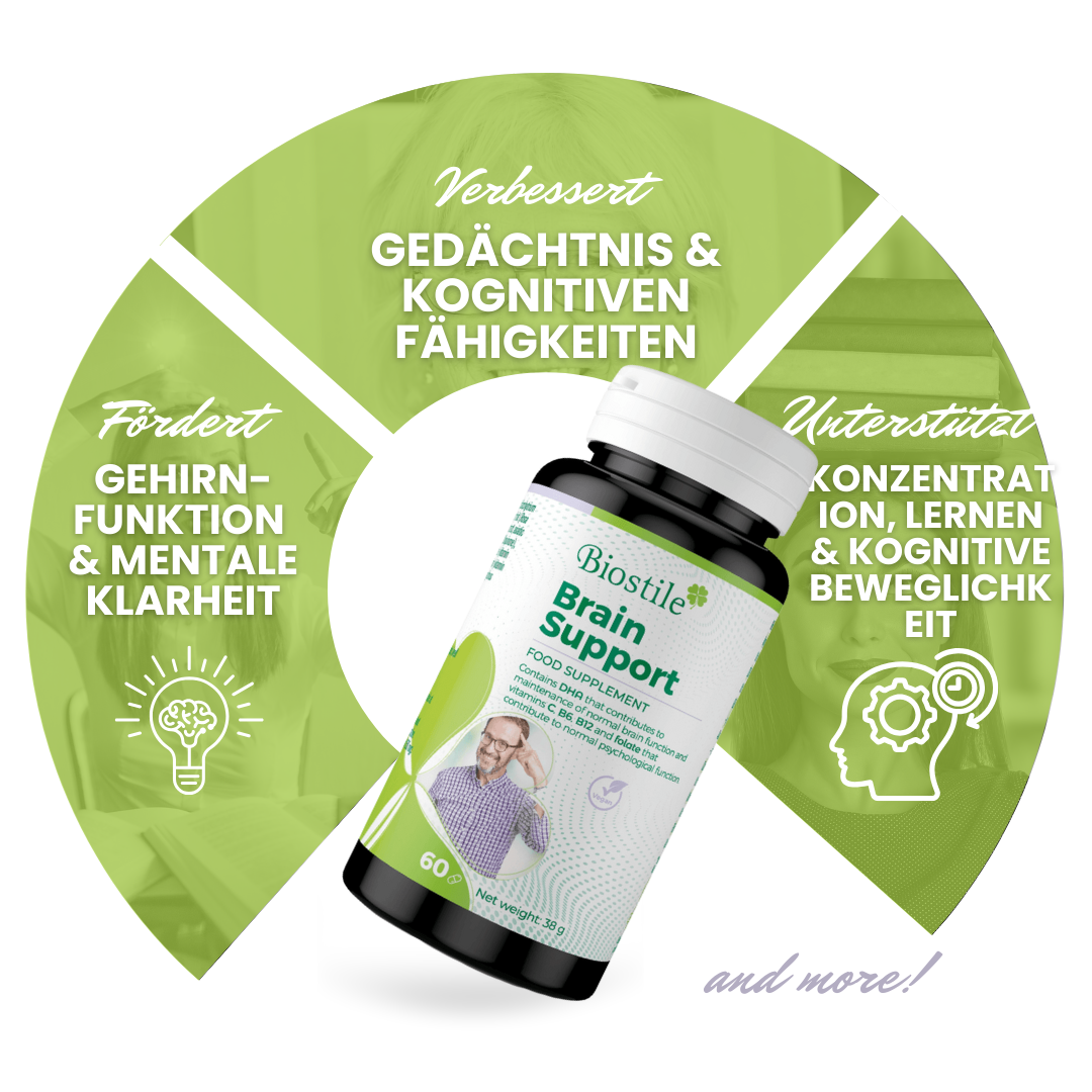 Biostile Brain Support Anwendung