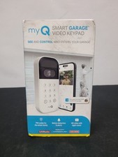 Chamberlain myQ Smart Garage Video Keypad - White VKP1-MYQ New Sealed Box