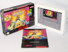 Rock N' Roll Racing SNES Super Nintendo Complete CIB! Good Condition! RARE!