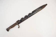 1029 – VERY RARE GERMAN WW1 SPLITTER CONVERTED BAYONET