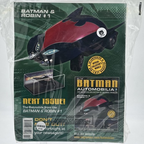 Eaglemoss DC Batman Automobilia #14 • BRAVE & BOLD ANIMATED BATMOBILE & COMIC - Picture 2 of 4
