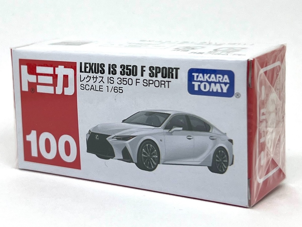 Tomica Lexus IS 350 F SPORT No.100 1/65 Zinc Alloy Model Car New