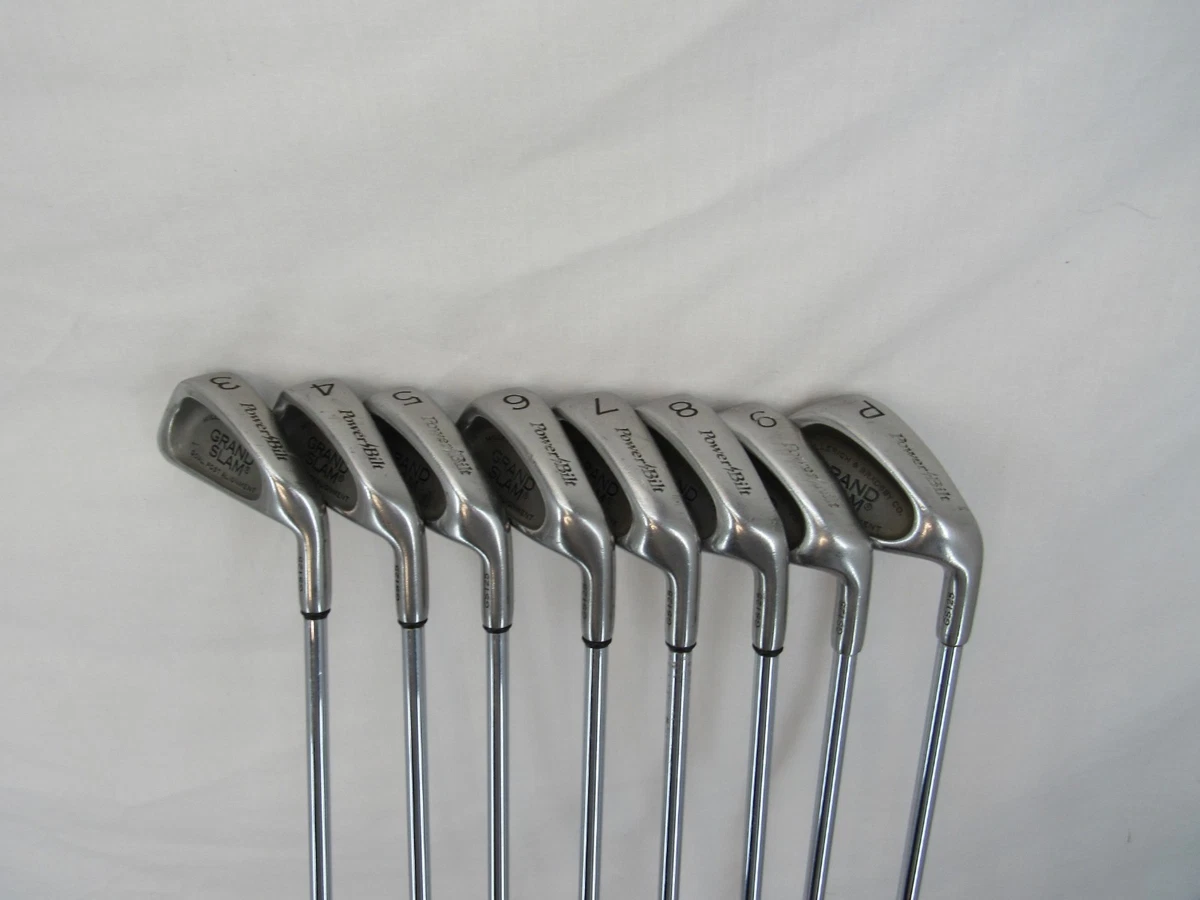 PowerBilt Steel Shaft Iron Set Golf Clubs for sale | eBay