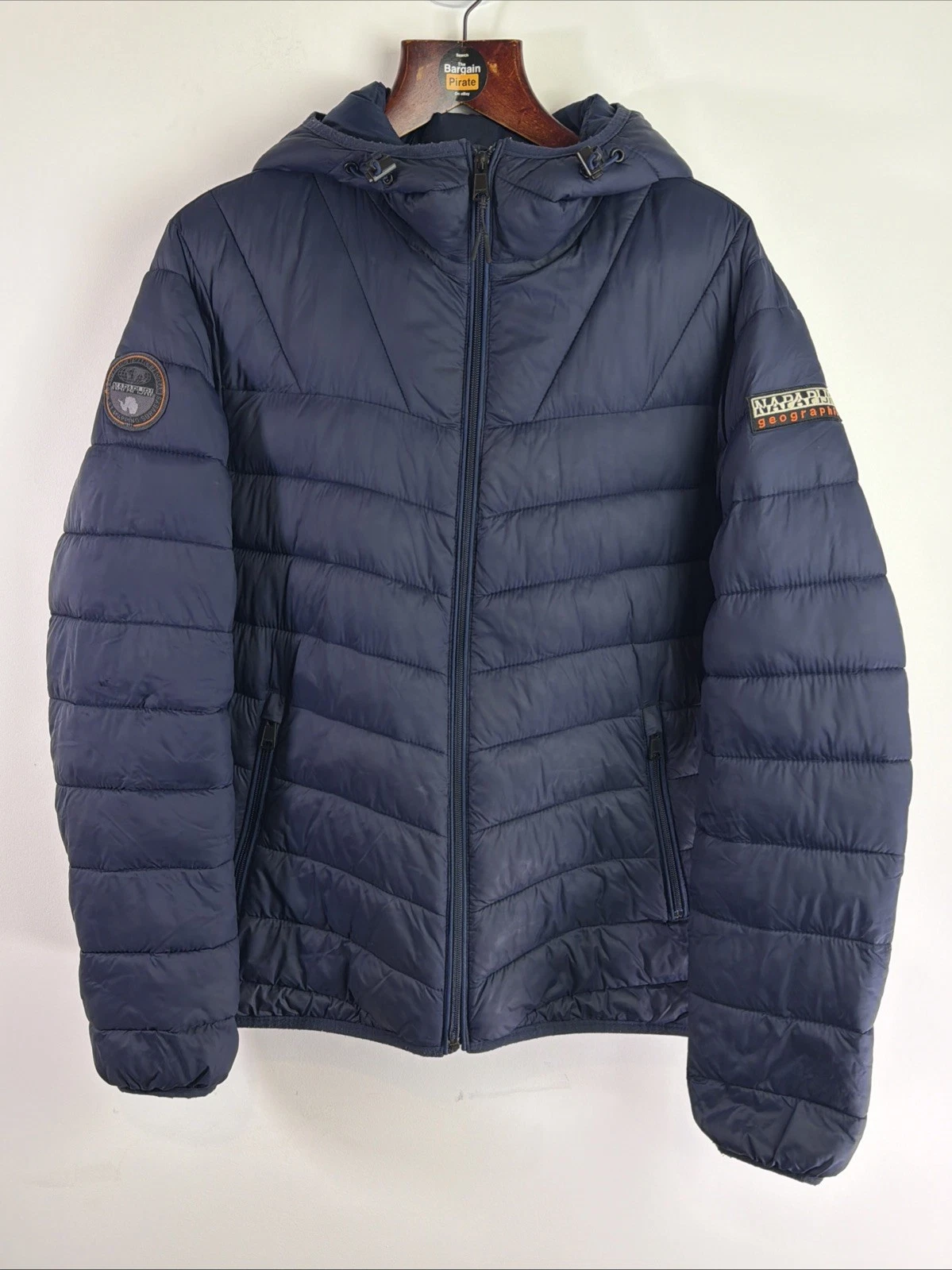 Napapijri Aerons Hooded Puffer Jacket Medium