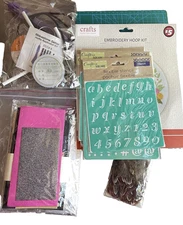 Jewelry Making Tools Arts & Crafts Stencils DIY Supplies Embroidery Kit New