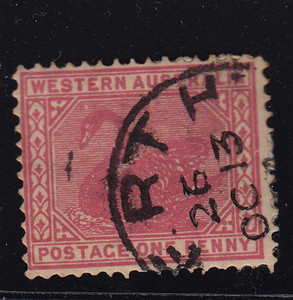 Australia Western Australia #76 used with Perth cancel