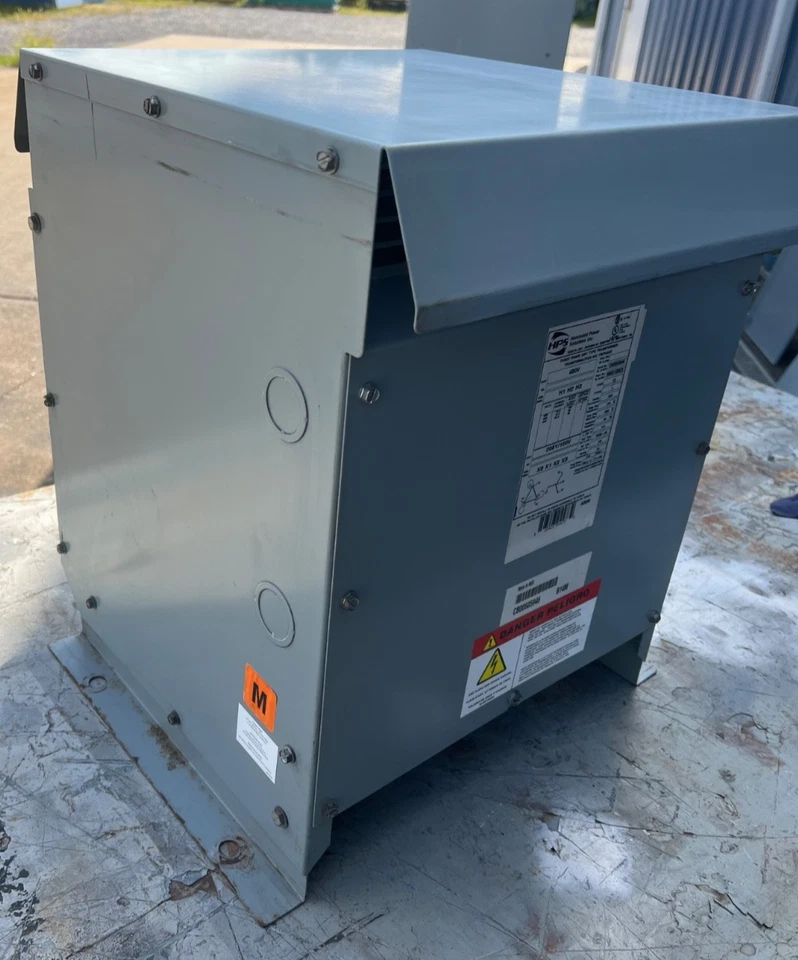 TRANSFORMADOR HV NEMA 3R 15 KVA. 480 LV. 208Y/120V HAMMOND NMK015KBCN Foto 3 de 4