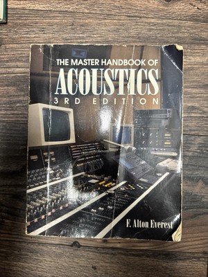 The Master Handbook Of Acoustics, 3rd Edition, PB, 1994