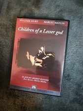 Children of a Lesser God DVD 1986