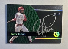2024 Topps Diamond Icons Barry Larkin Auto 15/15 #BPA-BL Cincinnati Reds