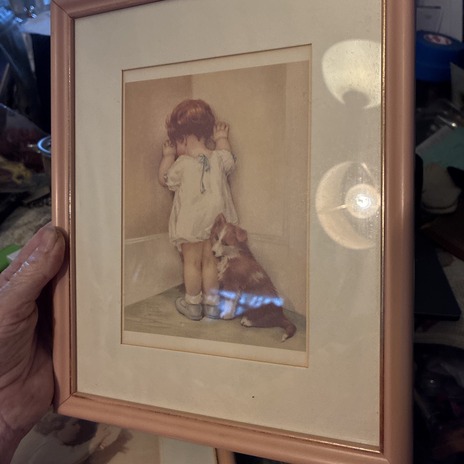 FRAMED and MATTED ART PRINT - 