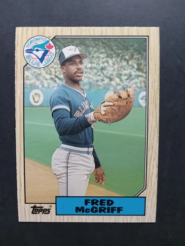 1987 Topps Traded #74T Fred McGriff RC HOF Mint Cond. Toronto Blue Jays