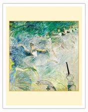 Ballet Dancers - Vintage Post Impressionism by Henri de Toulouse-Lautrec 1885