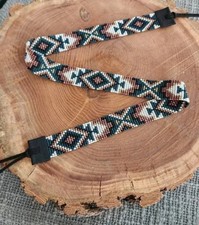 Beaded Hat Band Native American Style Handmade hatband