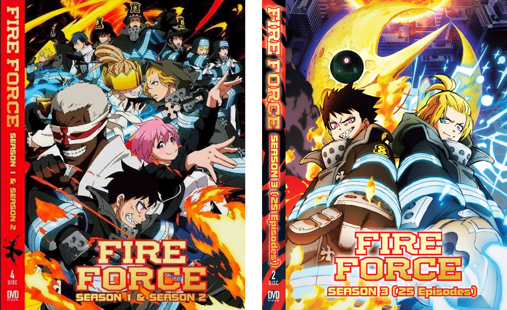 ANIME DVD~FIRE FORCE SEASON 1-3 VOL.1-73 END [ENGLISH DUBBED] | eBay