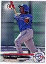 2017 Bowman Draft Prospect Rookie Vladimir Guerrero Jr #150 Blue Jays