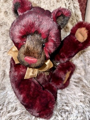 Charlie Bear Rum Baba 19  Rare HTF Very Soft