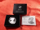 2021-W American Silver Eagle Proof Type-2, OGP, Cert. FREE SHIPPING