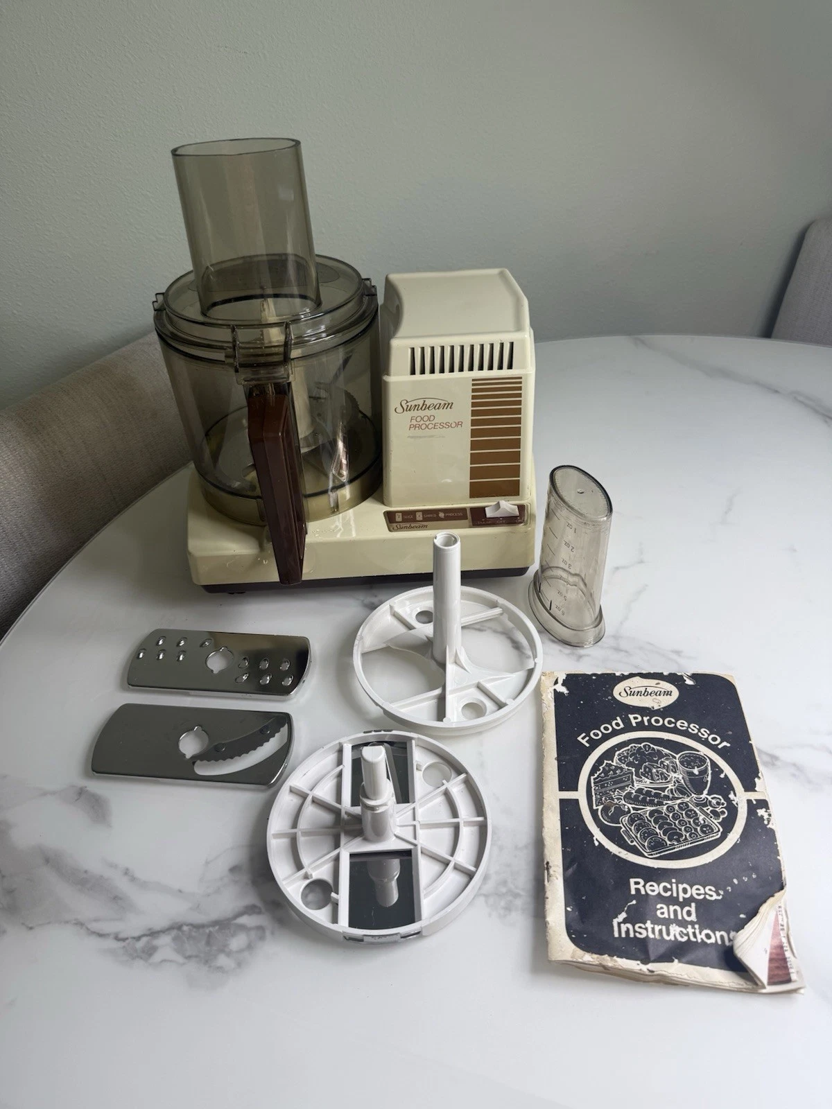 Vintage Sunbeam Food Processor Dual Speed Model - Tested
Opens in a new window or tab
