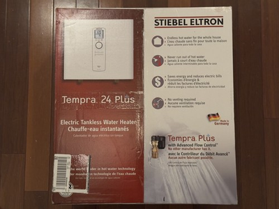 #ad Stiebel Eltron Tempra 24 Plus Premium Tankless Electric Water Heater New $250.00