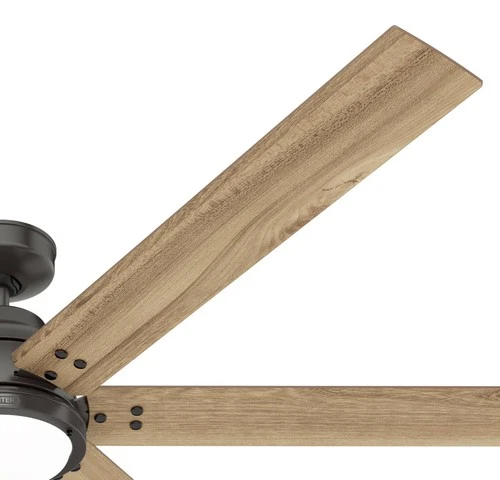 72" Hunter Gravity Noble Bronze LED Smart Ceiling Fan - Picture 3 of 7