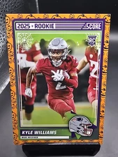 Kyle Williams 2025 Score A Treat Football RC Rookie #57 - New England Patriots