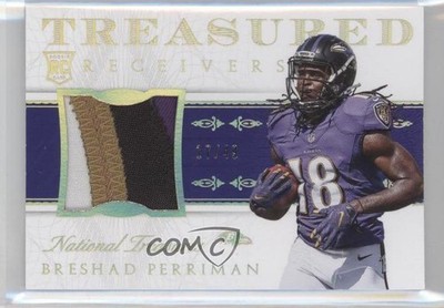 2015 Panini National Treasures Prime 17/49 Breshad Perriman Rookie RC 0f8