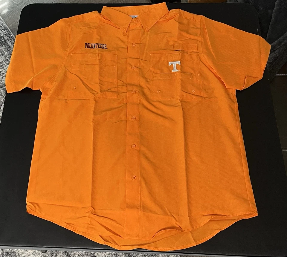Nueva Camisa de Pesca ProEdge Tennessee Volunteers Grande Ventilada Ligera UPF 50 Foto 3 de 4