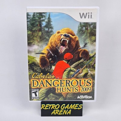 Cabela's Dangerous Hunts 2009 (Nintendo Wii) Case & Disc