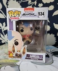 Funko Pop Animation: Avatar - Aang with Momo Vinyl Figure