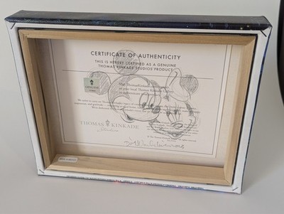 Rare signed: D. Wunderlich -T. Kincaide Cinderella Dancing in the Starlight 10x8
