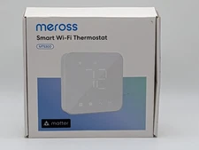 Meross Smart Wi-Fi Thermostat (MTS300 / MTS300MA) Matter Compatible 24V HVAC