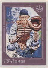 2020 Panini Diamond Kings Plum Frame Mickey Cochrane #9 HOF 8yu