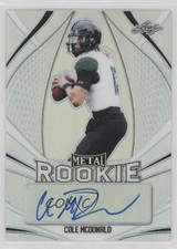 2020 Leaf Metal Rookie Auto 43/50 Cole McDonald #MR-CM1 Auto e6p