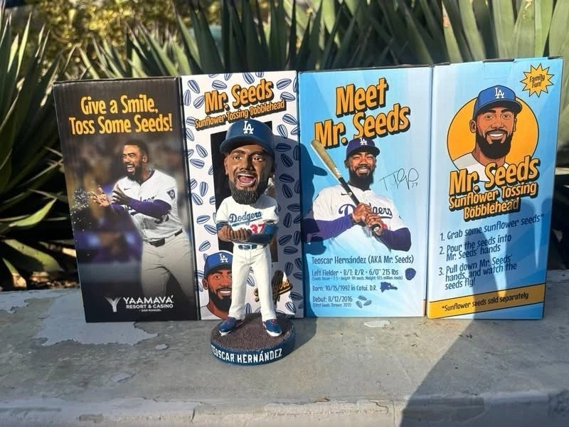 25+ Los Angeles Dodgers Baseball Original Vintage Sports Bobble