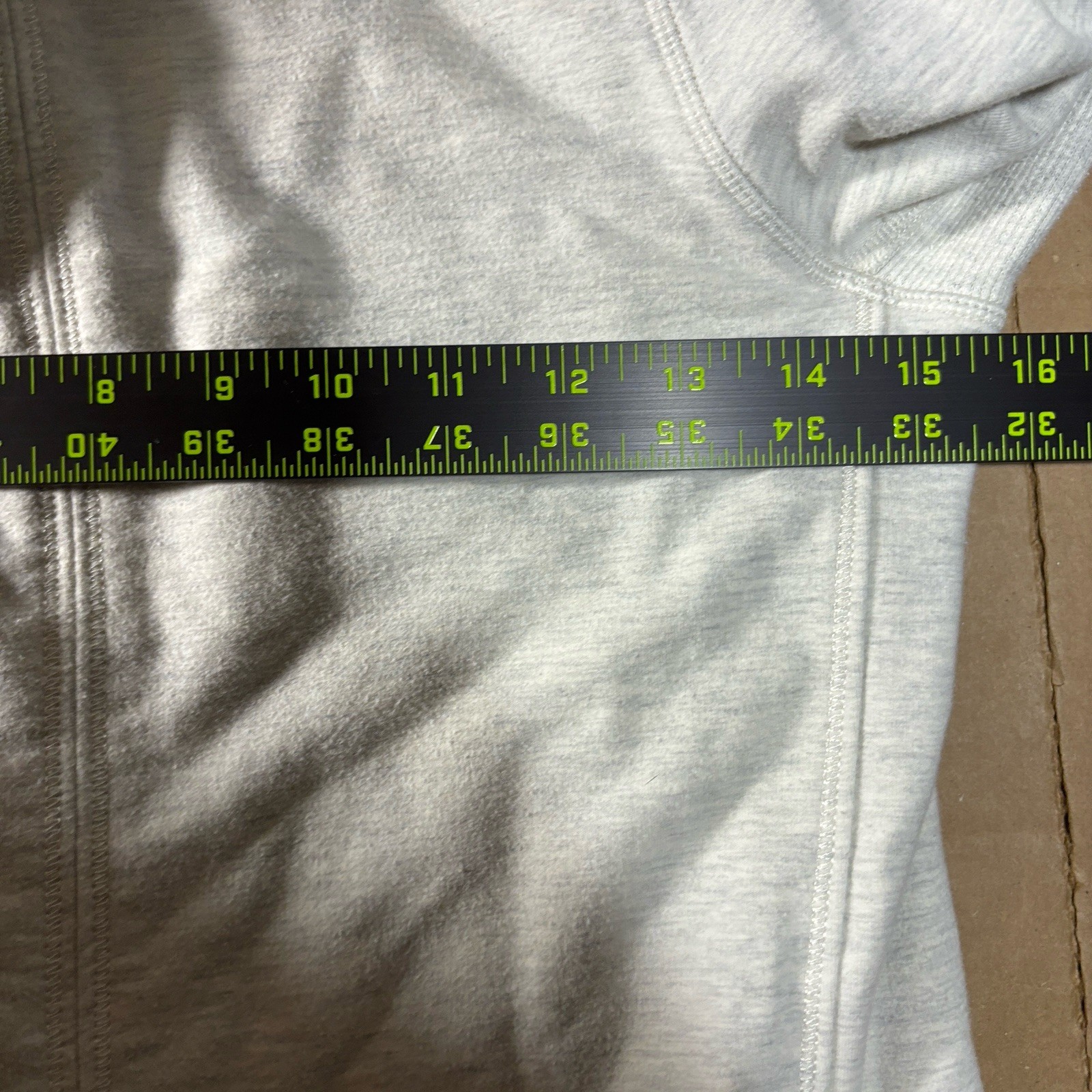 Lululemon Method Wrap Jacket Zip Heathered Ghost … - image 10