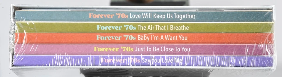 Time Life Forever 70s 9 CD Box Set NEW Factory Sealed Love Songs Various Artists - Image 4 of 4