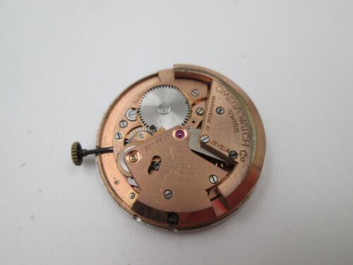 Máquina y esfera Omega Bumper. Automática. Calibre 344. Dial gris. Suiza. 1950 - Imagen 7 de 10