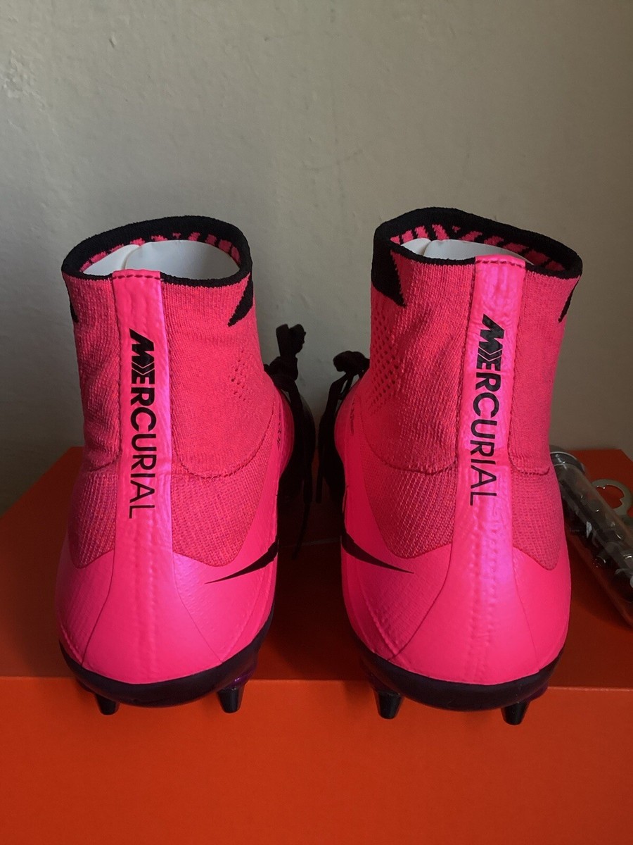 Nike Mercurial サッカーシューズ ピンク/ブラック「値下げ可能」 Amazon.com | Nike Jr Mercurial Vapor XI FG (Black/Pink Blast