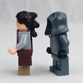 Genuine LEGO Minifig - (Star Wars) Rey & Unkar's Thug 75099 Mini Figure LOT of 2