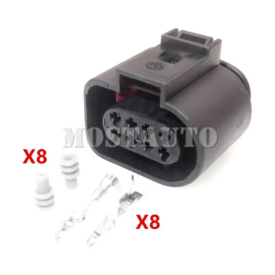 Stecker 8-polig Reparatursatz Für VW 1J0973714 1J0973814 Steckverbindung Kabel E - Foto 3
