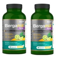 (Einheit/0,22€) 2 X Xenicopharma Bergamil Forte 2 X 90 Kapseln D/S