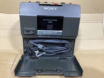 Sony TCM-1390 Cassette tape player recorder loudspeaker Japan | eBay