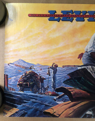 Levi's Jeans Vintage Poster 1977 We Put A Little Blue Jeans In