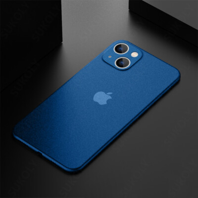 Ultra-Slim Matt Harte Hülle For iPhone 17 16 15 14 13 Pro Max 12 XR Schutz Case
