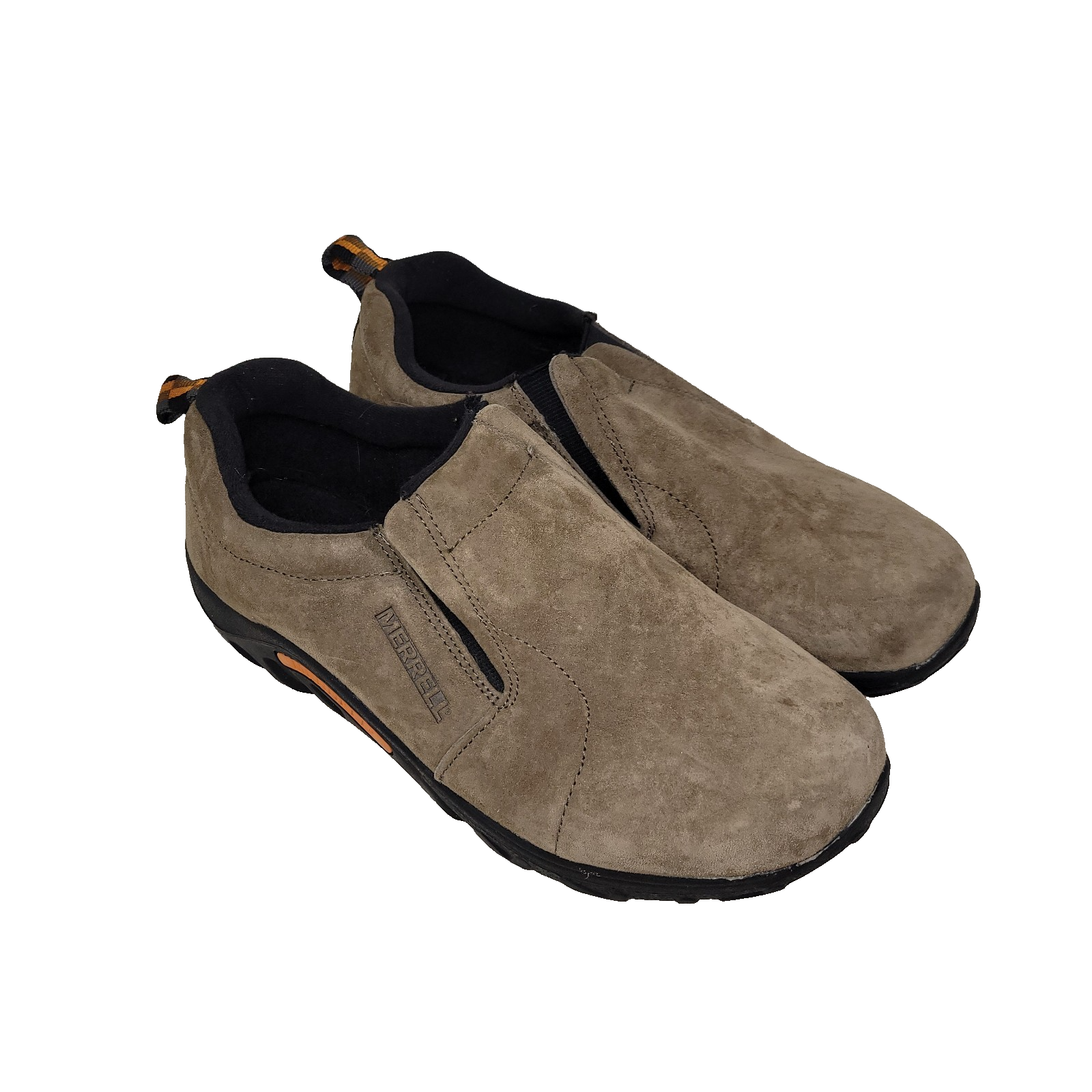 Merrell Scarpe Mocassini Donna 7M Marrone Scamosciato Escursionismo Slip On Comfort Giungla Moc